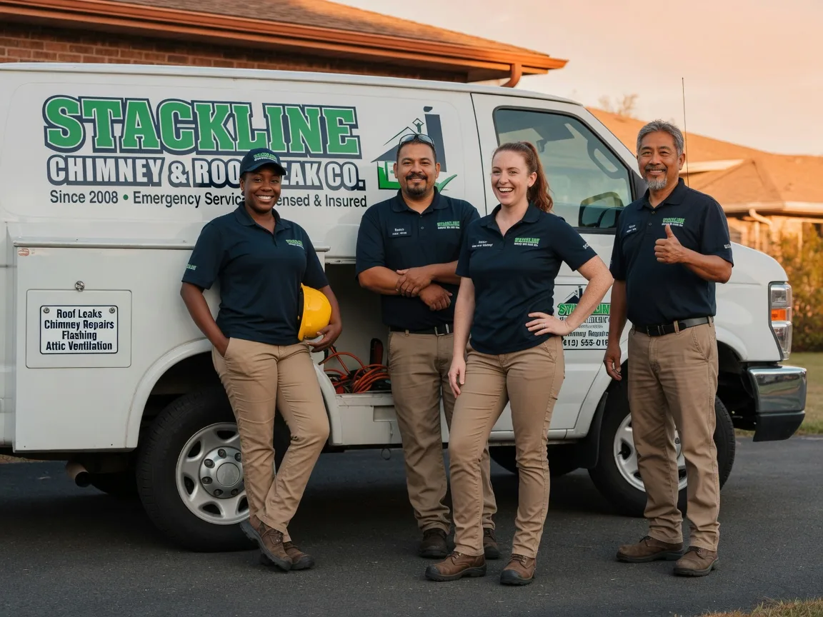 Chimney flashing repair company in Gifford, PA